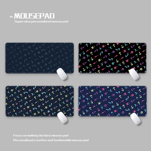 奶昔图标鼠标垫超大防水加厚丝滑电竞桌垫 KAT Milkshake deskamt