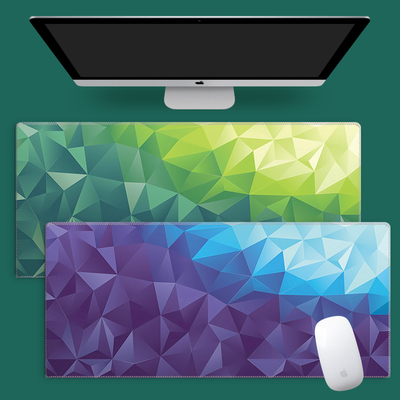 北欧简约鼠标垫超大加厚锁边高颜值质感垫Crystal Series Deskmat