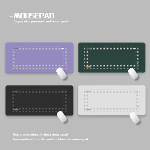FRQ-01 精密网格工业美学鼠标垫超大防水锁边Dieter Rams deskmat