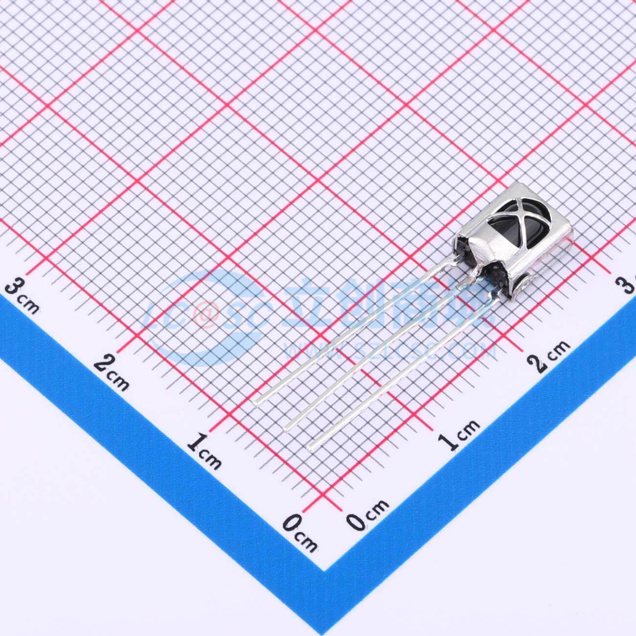 红外遥控接收头(IRM) XL-IRM1838B SIP-3 原装 电子元器件配单