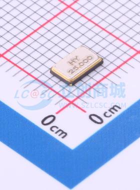 无源晶振 HY25MSMD50324POB1R10 SMD5032-4P 25MHz 20pF 原装正品