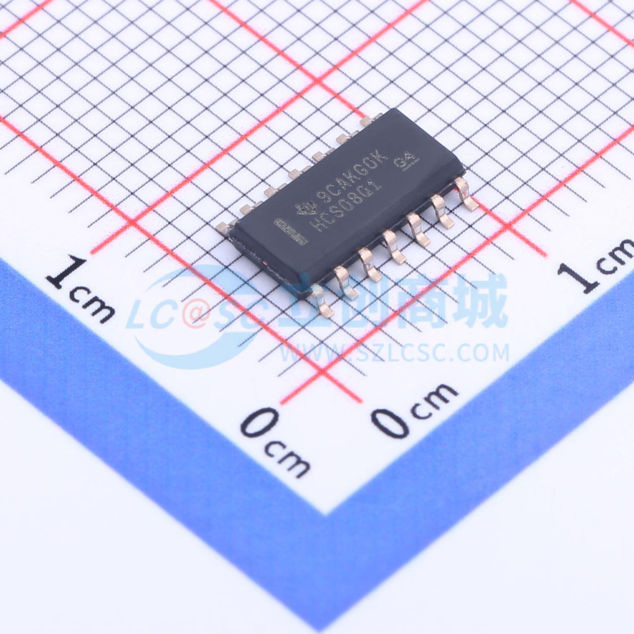 逻辑门 SN74HCS08QDRQ1 SOIC-14 原装正品 电子元器件配单