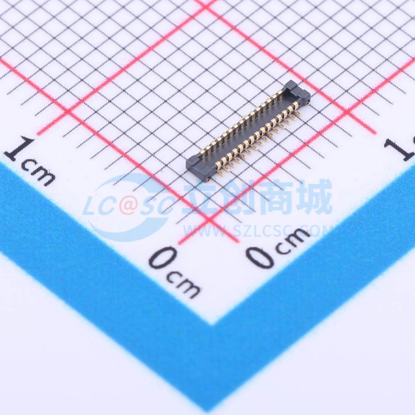 板对板与背板连接器 SS2564030M SMD,P=0.4mm 30P 立贴 原装正品