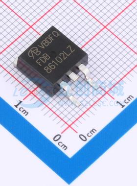 场效应管MOS FDB86102LZ-VB TO-263 100V 70A VBsemi微碧