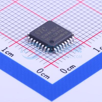 单片机(MCU/MPU/SOC) STC15W4K16S4LQFP32 LQFP-32(7x7) 原装正品