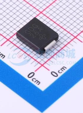 TVS/ESD管 SMCJ6.0CA-E3/57T DO-214AB(SMCJ) 6V 145.6A 原装正品