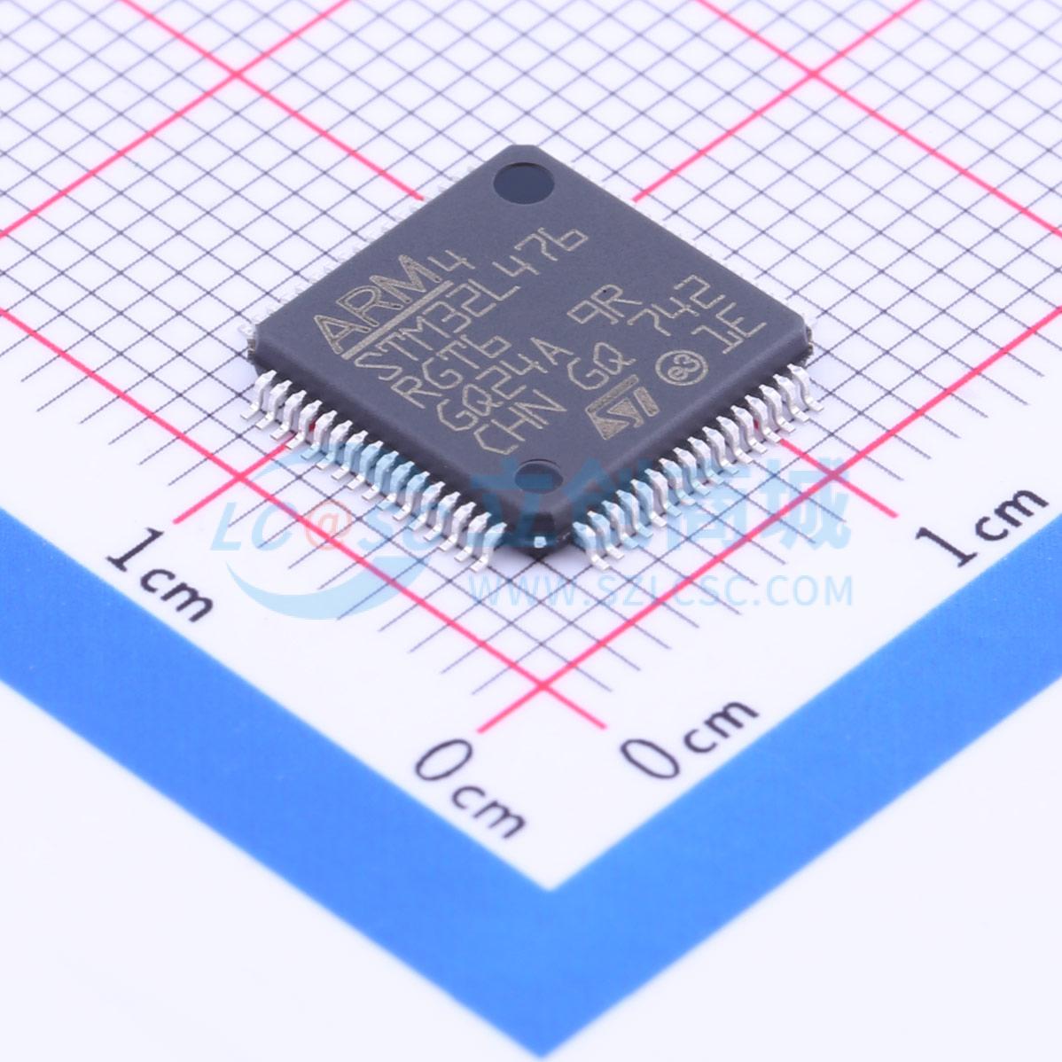 单片机(MCU/MPU/SOC) STM32L476RGT6 LQFP-64(10x10) 电子元器件