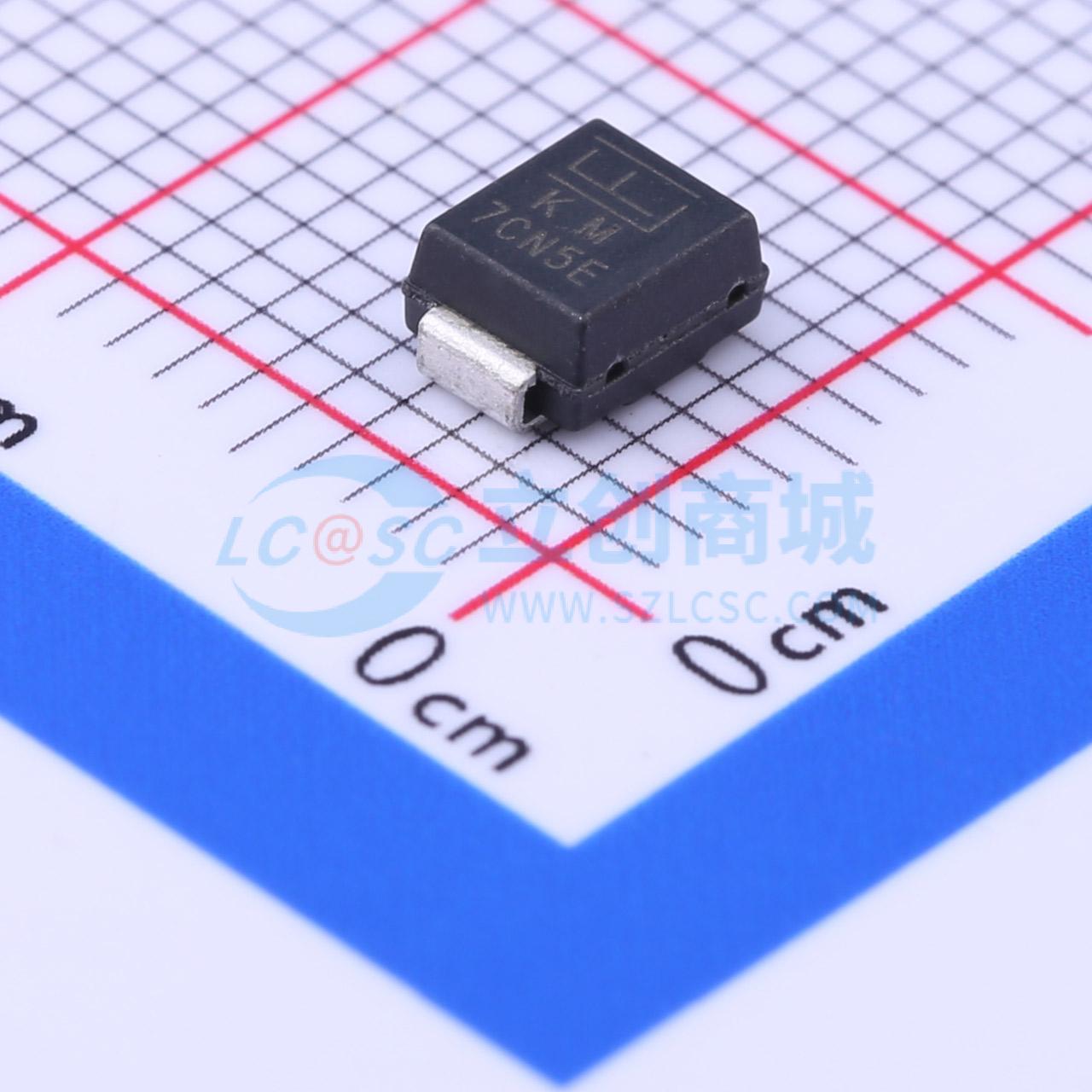 TVS/ESD管 SMBJ7.0A SMB(DO-214AA) 7V 50A Littelfuse力特