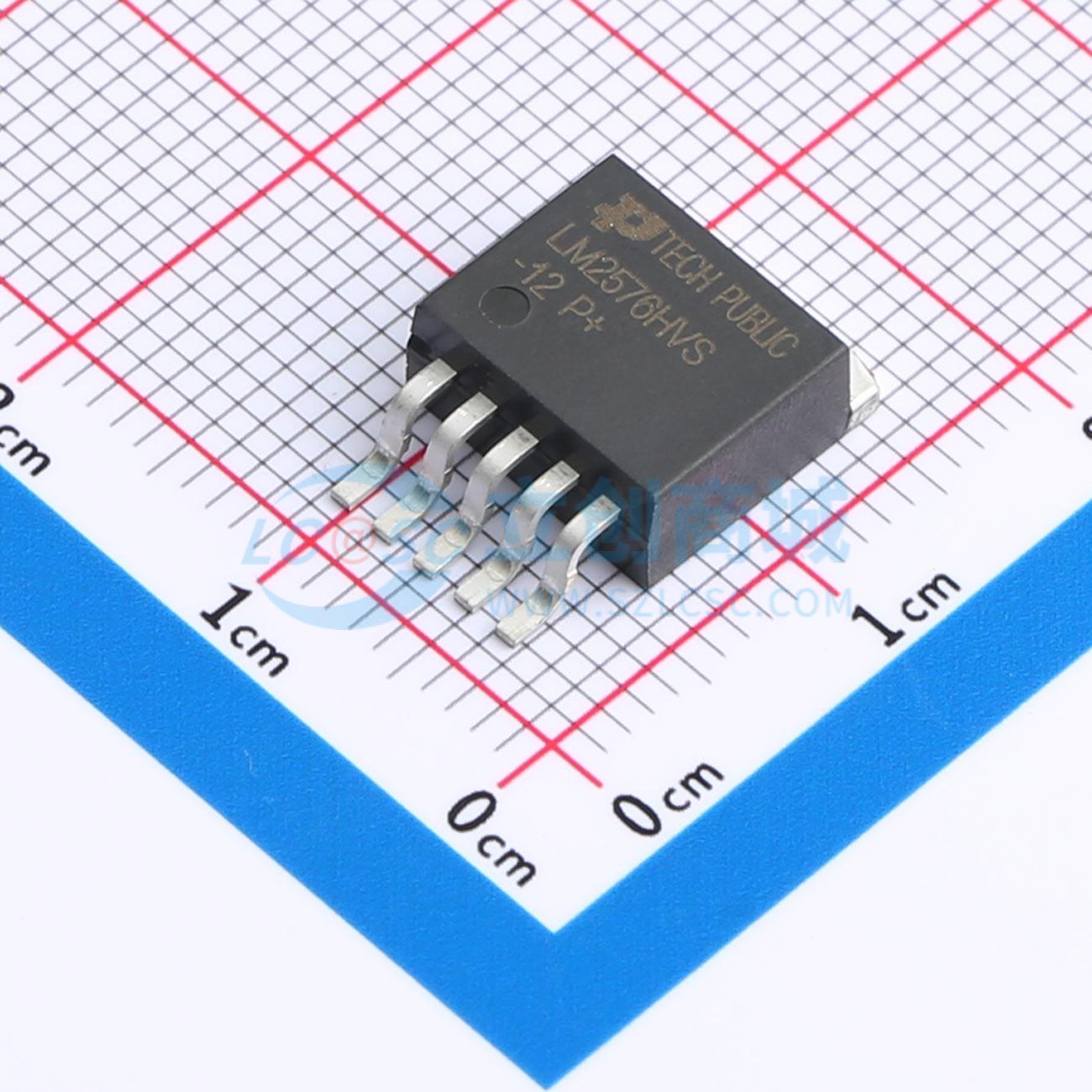 DC-DC电源芯片 LM2576HVS-12 TO-263-5L 原装正品 电子元器件配单