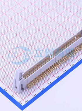 连接器 Z-230011860209 弯插,P=2.54mm 2x30P 牛角扣