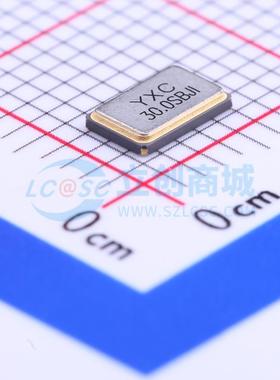 无源晶振 X503230MSB4SI SMD5032-4P 30MHz ±10ppm 20pF 原装