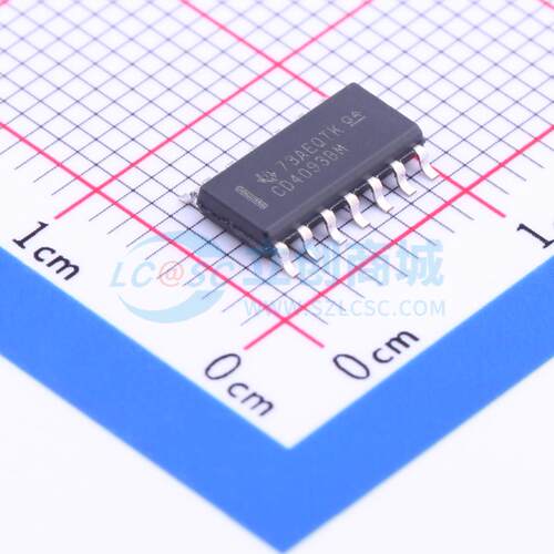 逻辑门 CD4093BM SOIC-14 原装正品 电子元器件配单
