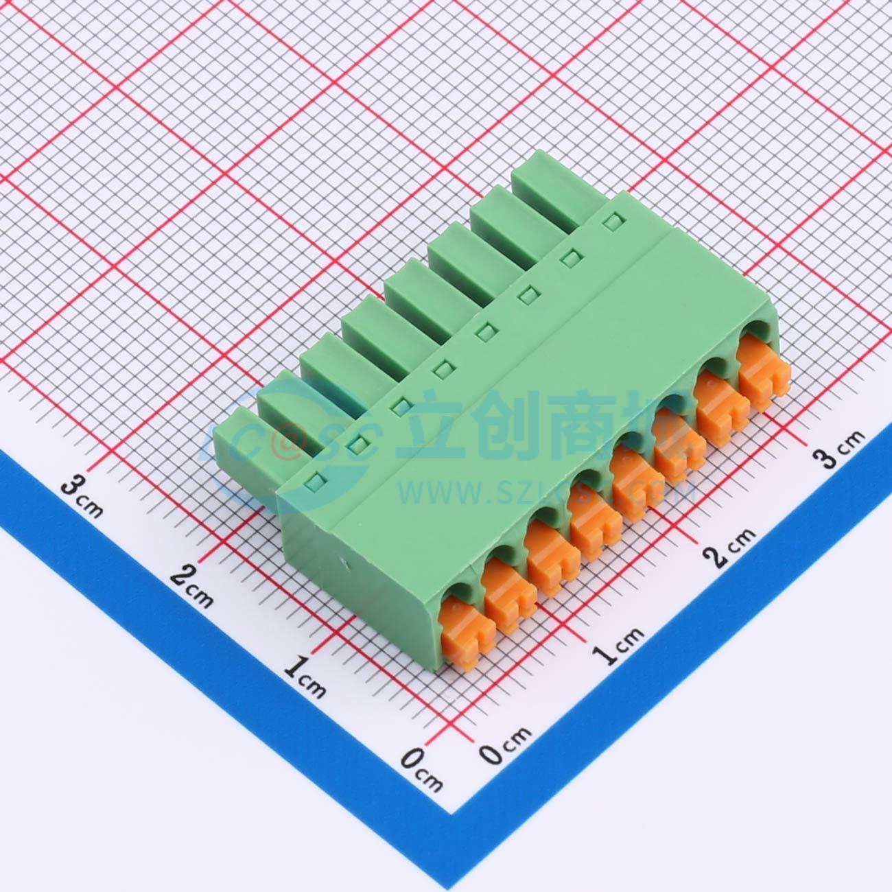 插拔式接线端子 JL15EDGKN-1000A-38108G01 P=3.81mm 电子元器件