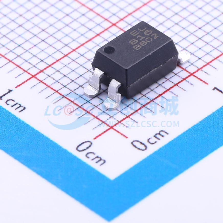 晶体管输出光耦 EL816S1(B)(TU)-F SMD-4P 原装 电子元器件配单
