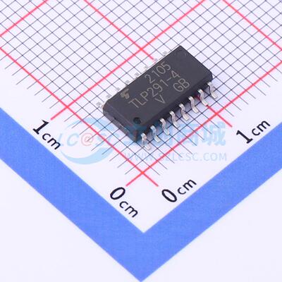 晶体管输出光耦 TLP291-4(V4GBTPE(T SOP-16-4.4mm 电子元器件