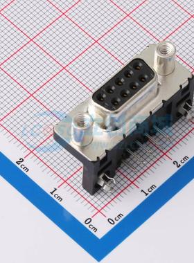 D-Sub/VGA连接器 ID09S33E4GV00LF 弯插 9P 原装 电子元器件配单
