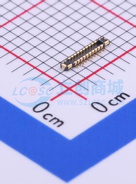 板对板与背板连接器 BM28B0.6-20DP/2-0.35V(51) SMD,P=0.35mm 立