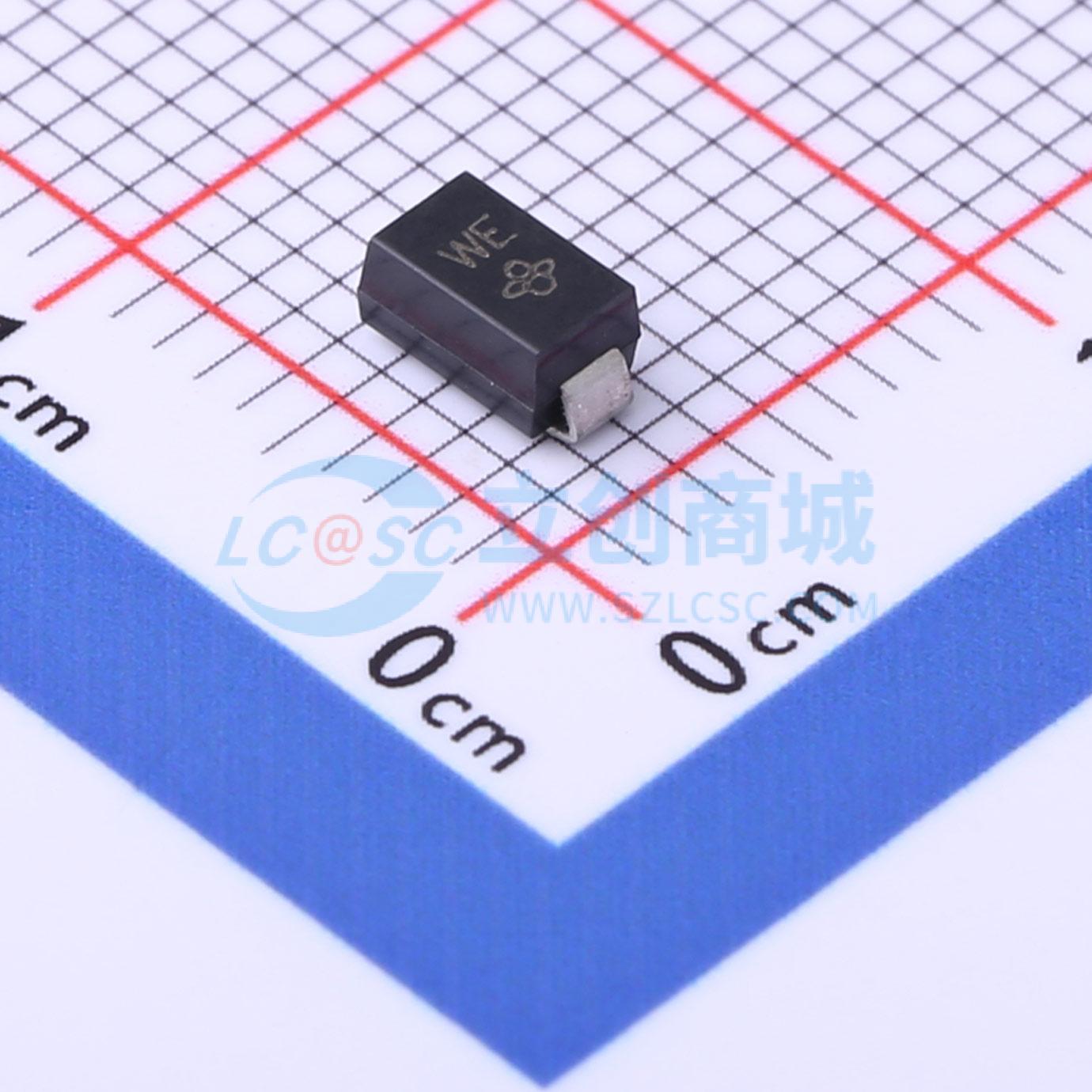 TVS/ESD管 SMAJ5.0CA DO-214AC 5V 43.5A PTTC(聚鼎)