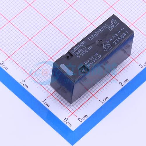 功率继电器 G6RN-1 DC5 插件,10x28.5mm 原装正品 电子元器件配单