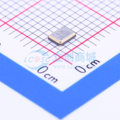 无源晶振 7U24000E09UCG SMD3225-4P 24MHz ±10ppm 9pF 原装正品
