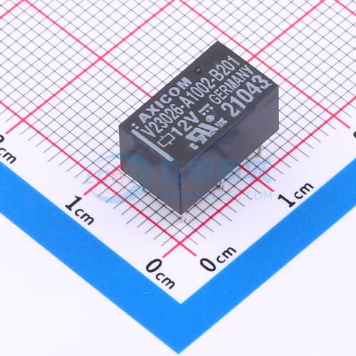 信号继电器 V23026A1002B201 DIP,7.6x13mm 12V 电子元器件配单