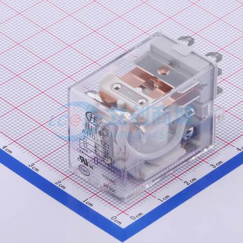 功率继电器 HF13F/A110-1Z1 插件,21.5x28mm 8 110V 电子元器件
