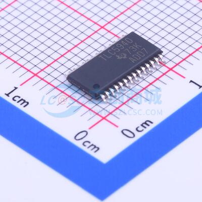 LED驱动 TLC5940PWPR TSSOP-28-EP 原装正品 电子元器件配单