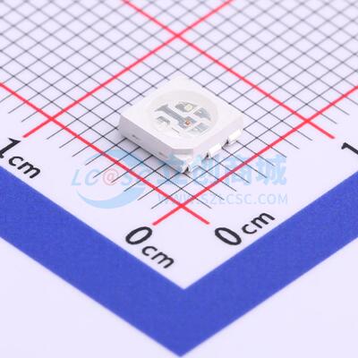 RGB LED TC5050RGBF20-3CES-AF51 SMD5050 LED贴片5050RGB灯珠高