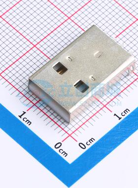 USB连接器 AM180-01-T1-W SMD 公 沉板 原装正品 电子元器件配单