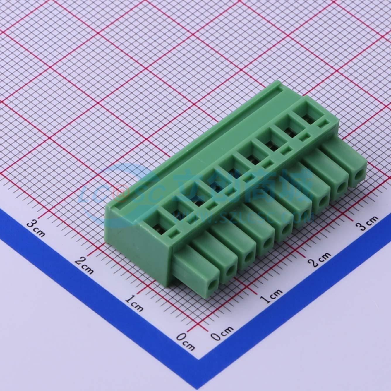 插拔式接线端子 KF2EDGKB-3.81-9P P=3.81mm 插头 1x9P 原装正品