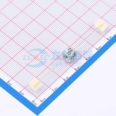 气体放电管(GDT) CG75LTR 插件,D8.1xL6.07mm 电子元器件配单