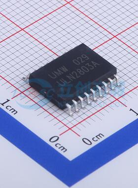 达林顿晶体管阵列 ULN2803A SOP-18-300mil UMW(友台半导体) 原装