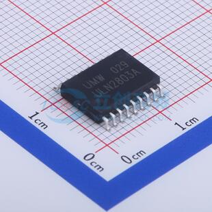 达林顿晶体管阵列 ULN2803A SOP-18-300mil UMW(友台半导体) 原装