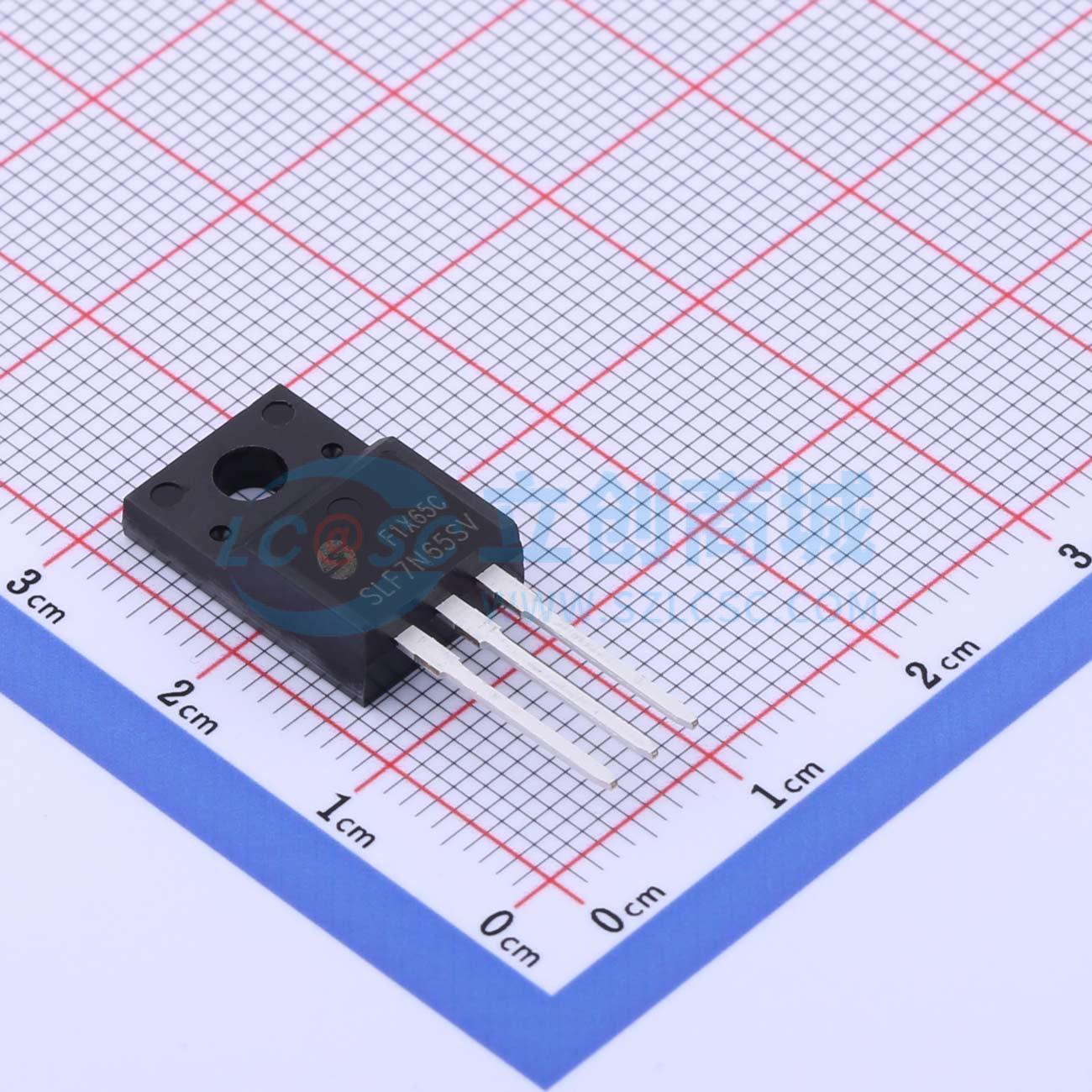 场效应管MOS SLF7N65SV TO-220F 650V 7A Maplesemi(美浦森)