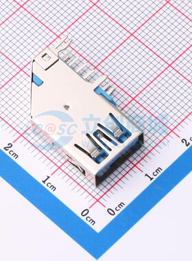 USB连接器 XUSF-0936-0312 插件 母 弯插 原装 电子元器件配单