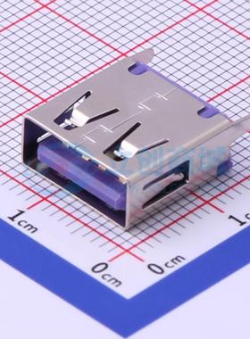 USB连接器 916-262A1172Y10210 插件 母 直插 电子元器件配单
