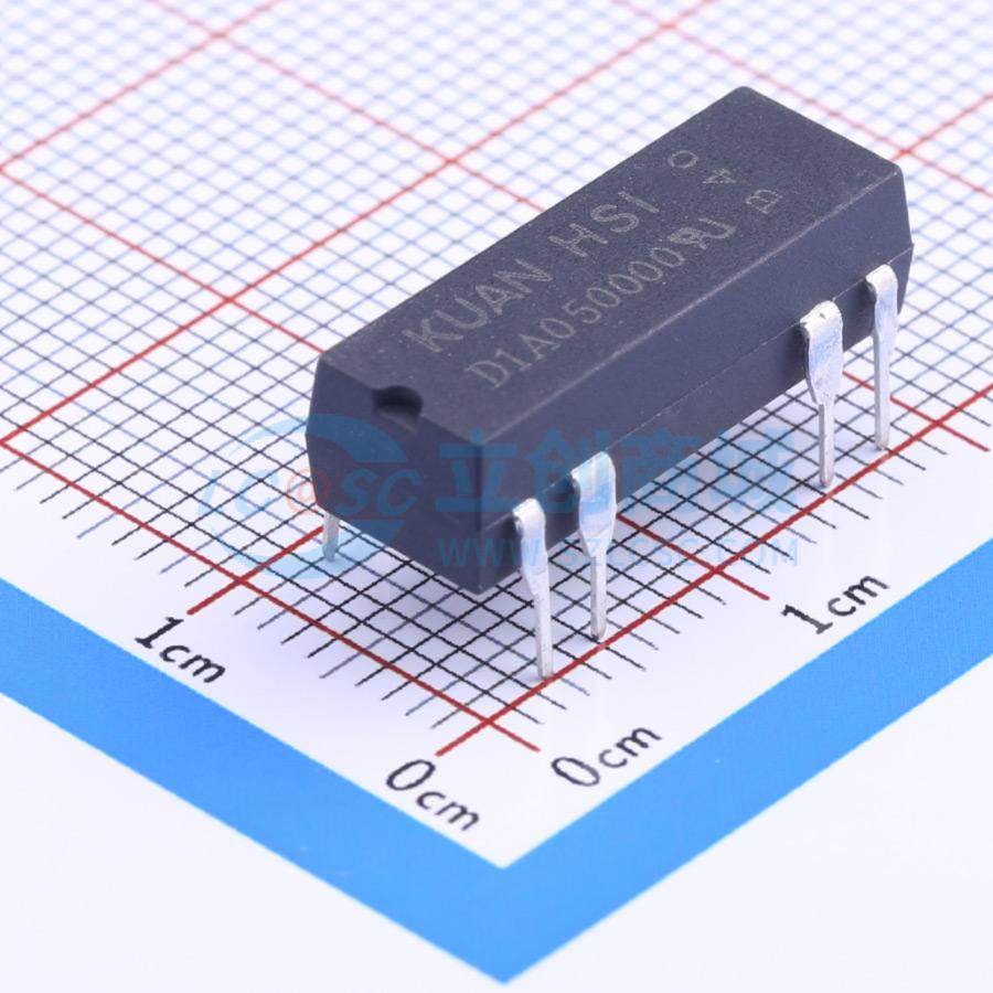 簧片继电器 D1A050000 DIP,7x19.5mm 原装正品 电子元器件配单