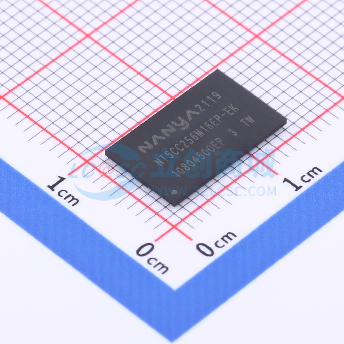 DDR SDRAM NT5CC256M16EP-EK VFBGA-96 原装正品 电子元器件配单