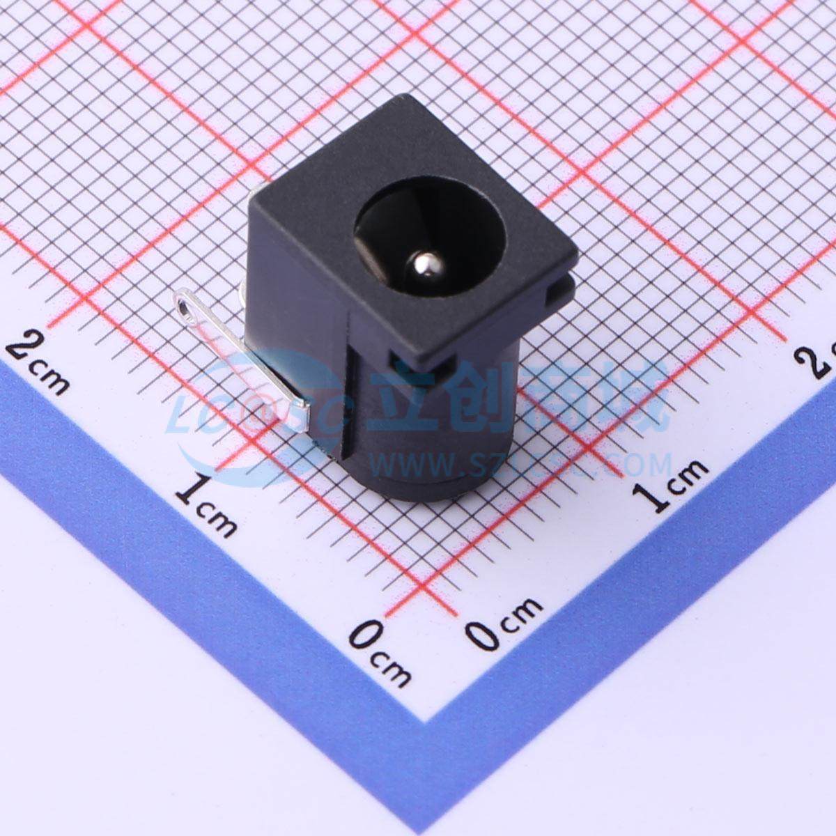 DC电源连接器 DC-005B-2.0-PU 插件 原装正品 电子元器件配单