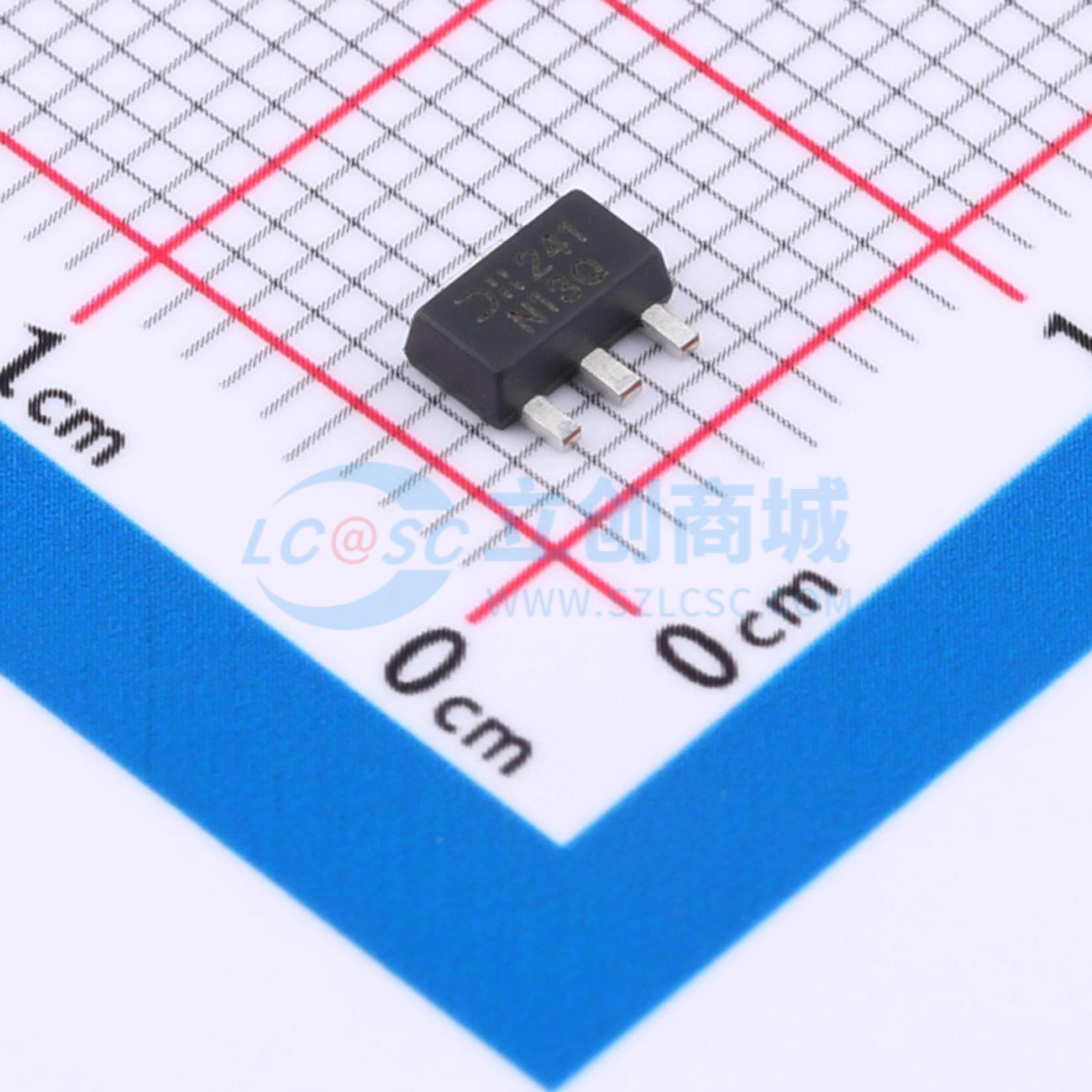 三极管(BJT) 2DD1664Q-13 SOT-89 1A 32V DIODES(美台) 原装正品