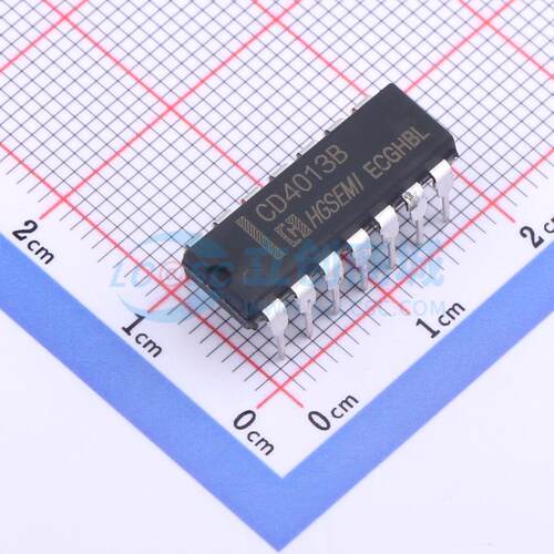 触发器 CD4013BE DIP-14 原装正品 电子元器件配单
