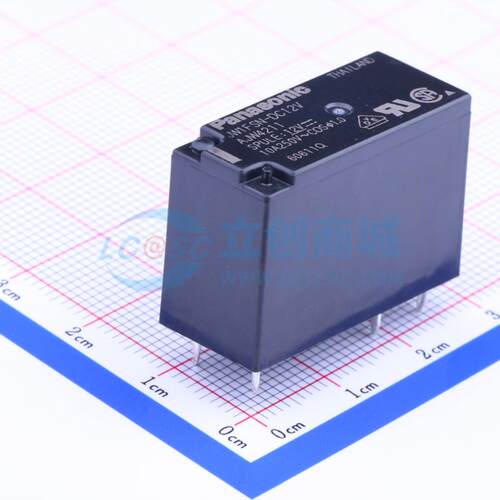 功率继电器 JW1FSN-DC12V 插件,12.8x28.6mm 12V 电子元器件配单
