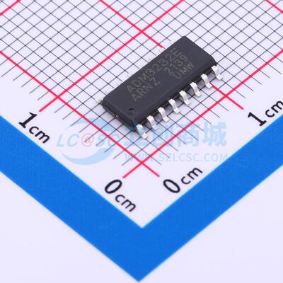 RS232芯片 ADM3232EARNZ SOP-16 原装正品 电子元器件配单