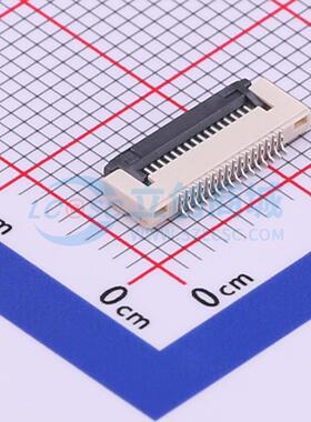 连接器 THD0515-16CL-SN SMD,P=0.5mm,卧贴 翻盖式 16P 下接
