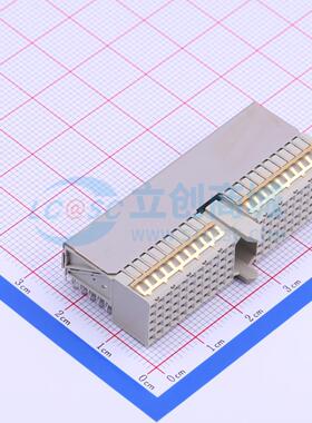 板对板与背板连接器 352068-1 弯插,P=2mm 110P 弯插 电子元器件