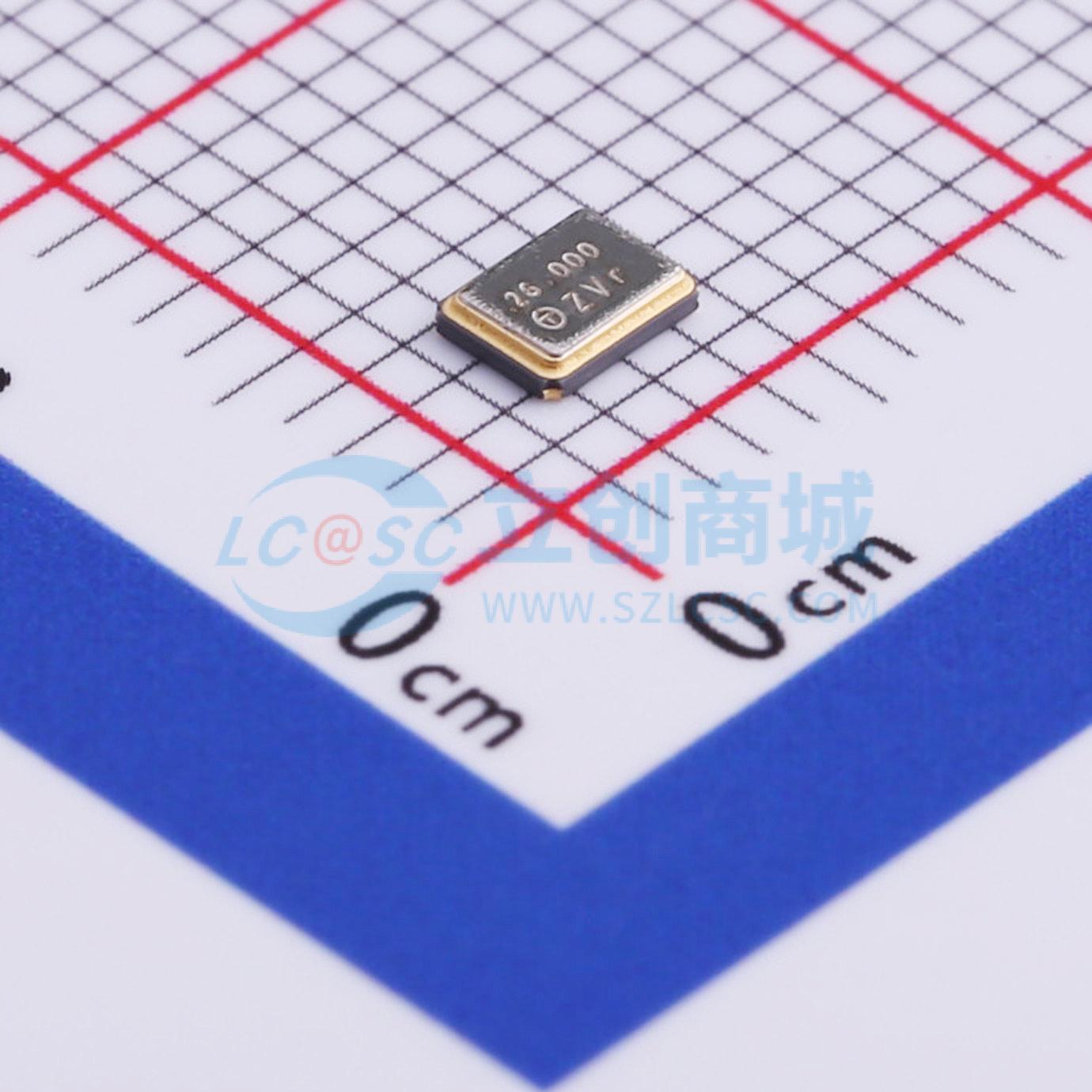 无源晶振 TZ0234D SMD3225-4P 26MHz 10pF 原装 电子元器件配单