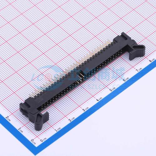 连接器 MTE220-60SS 插件,P=2mm 2x30P 牛角扣