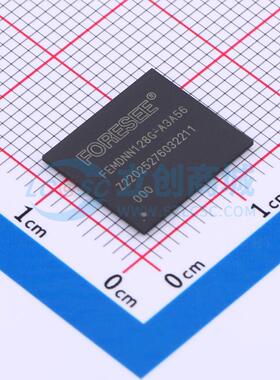 eMMC FEMDNN128G-A3A56 FBGA-153(11.5x13) 原装 电子元器件配单