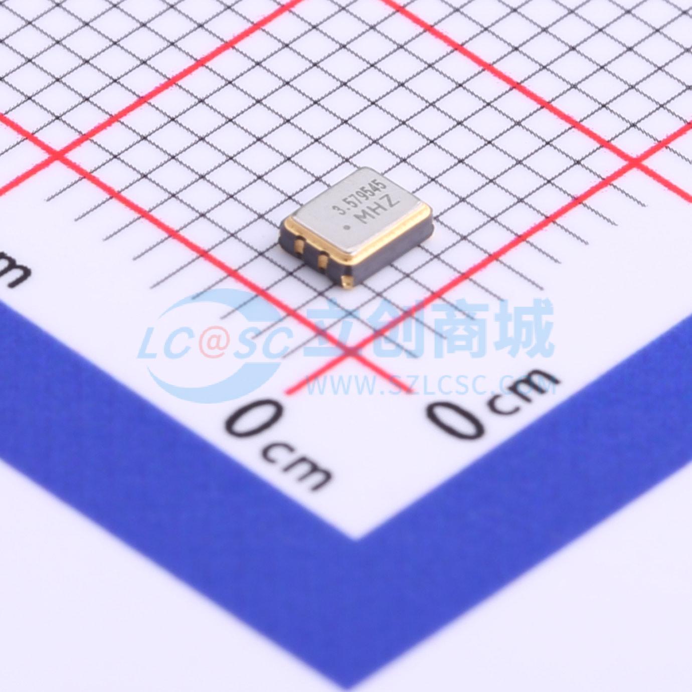 有源晶振 CJO05-035795020B30 SMD3225-4P 原装 电子元器件配单