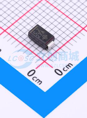 TVS/ESD管 SMAJ51A-E3/61 SMA(DO-214AC) 51V 4.9A 原装正品